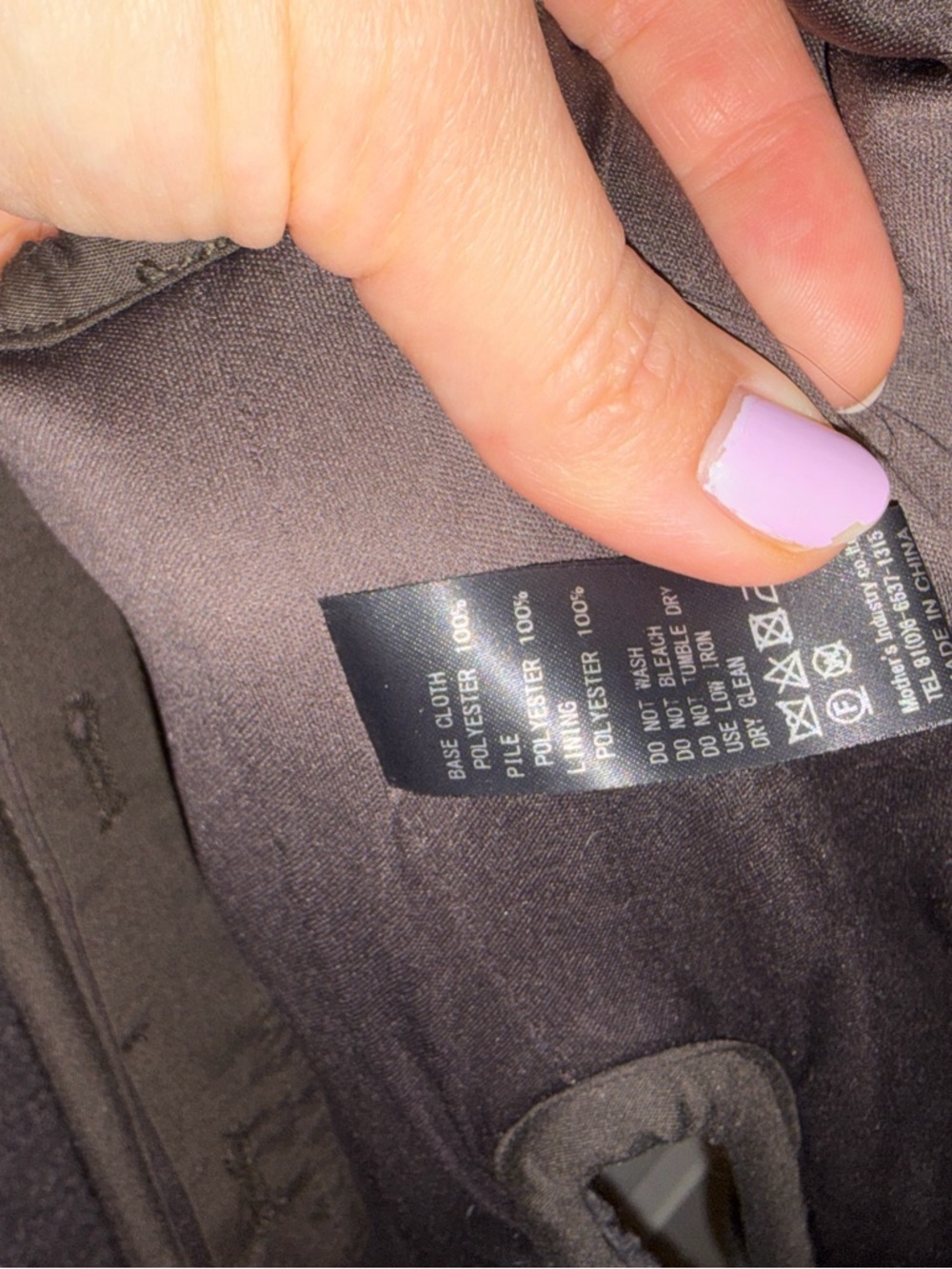 Long Faux Fur Sleeveless Vest in Dark Brown - Picture 7 of 8